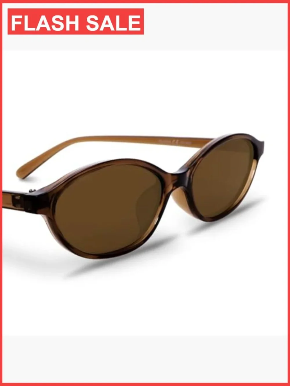 Retro Oval Cat Eye Sunglasses Women Lightweight 90s Sunnies Trendy UV Protection